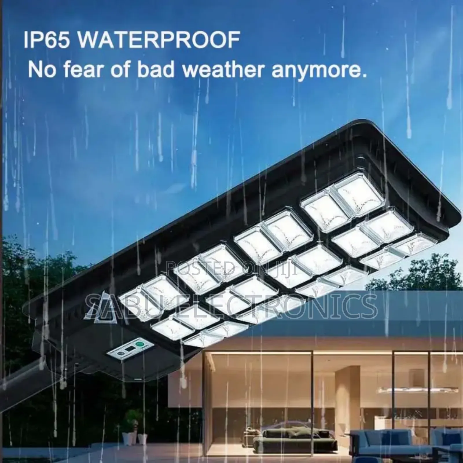 Waterproof Solar Street Light 400w More Than15h Working Time