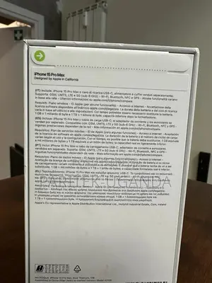 New Apple iPhone 15 Pro Max 1 TB Black