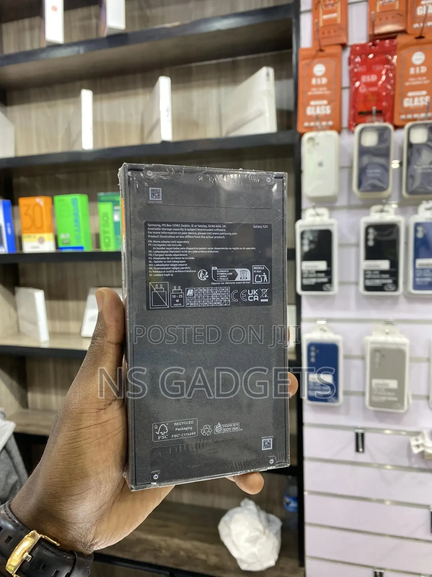 New Samsung Galaxy S25 256 GB Black