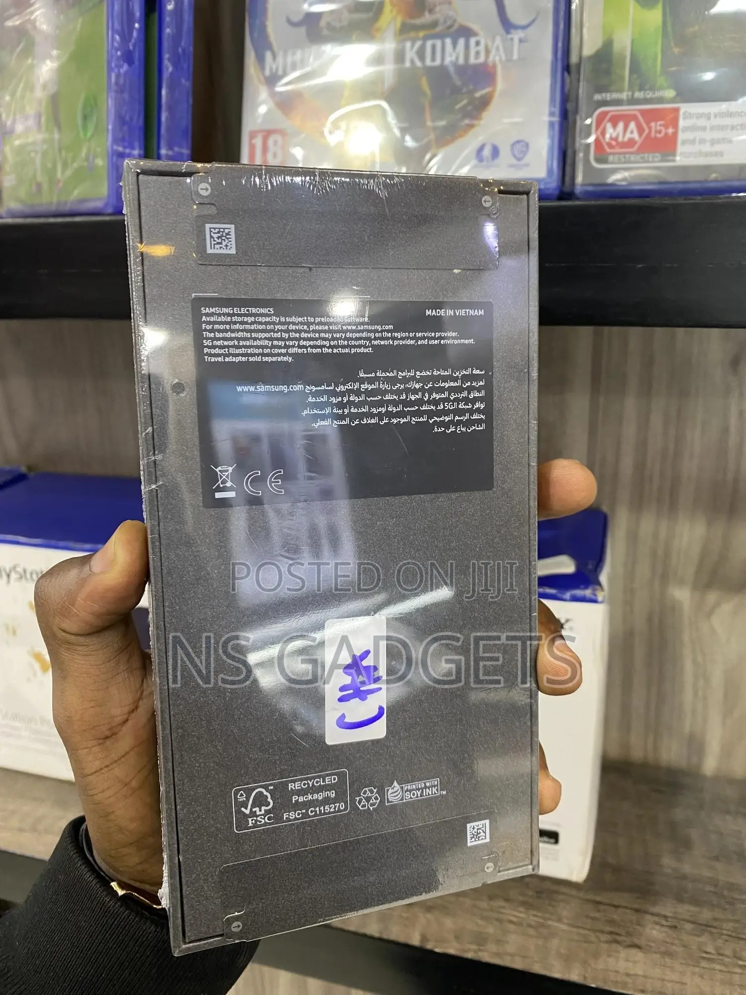 New Samsung Galaxy S25+ 256 GB Black