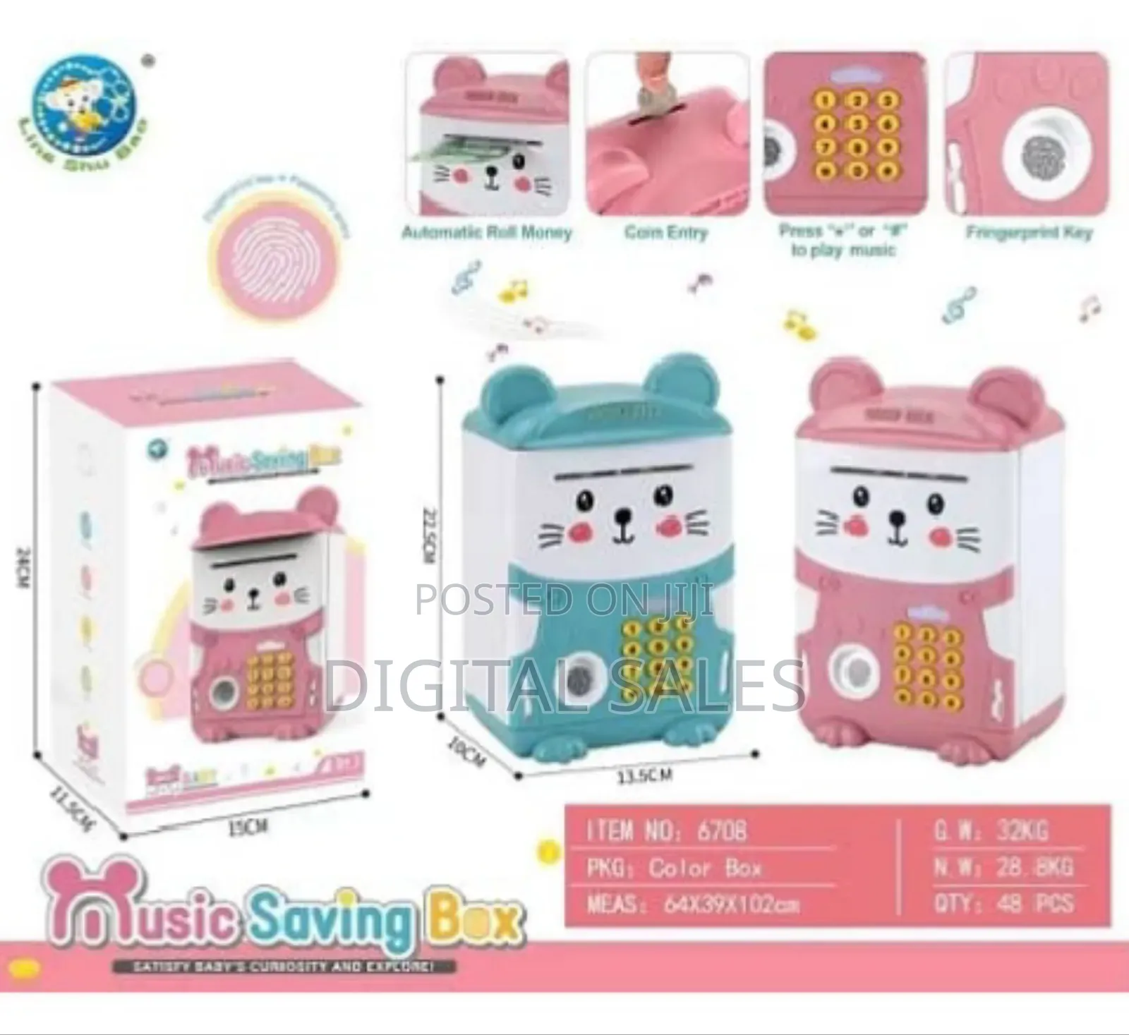Kids Electronic Money Boxes