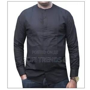 Gents Collarless Linen Shirts
