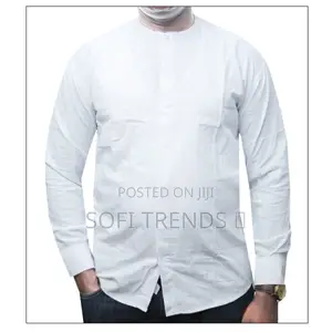 Gents Collarless Linen Shirts