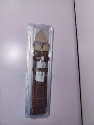 22mm Stech Premium Long Buckle Leather Strap for Watch