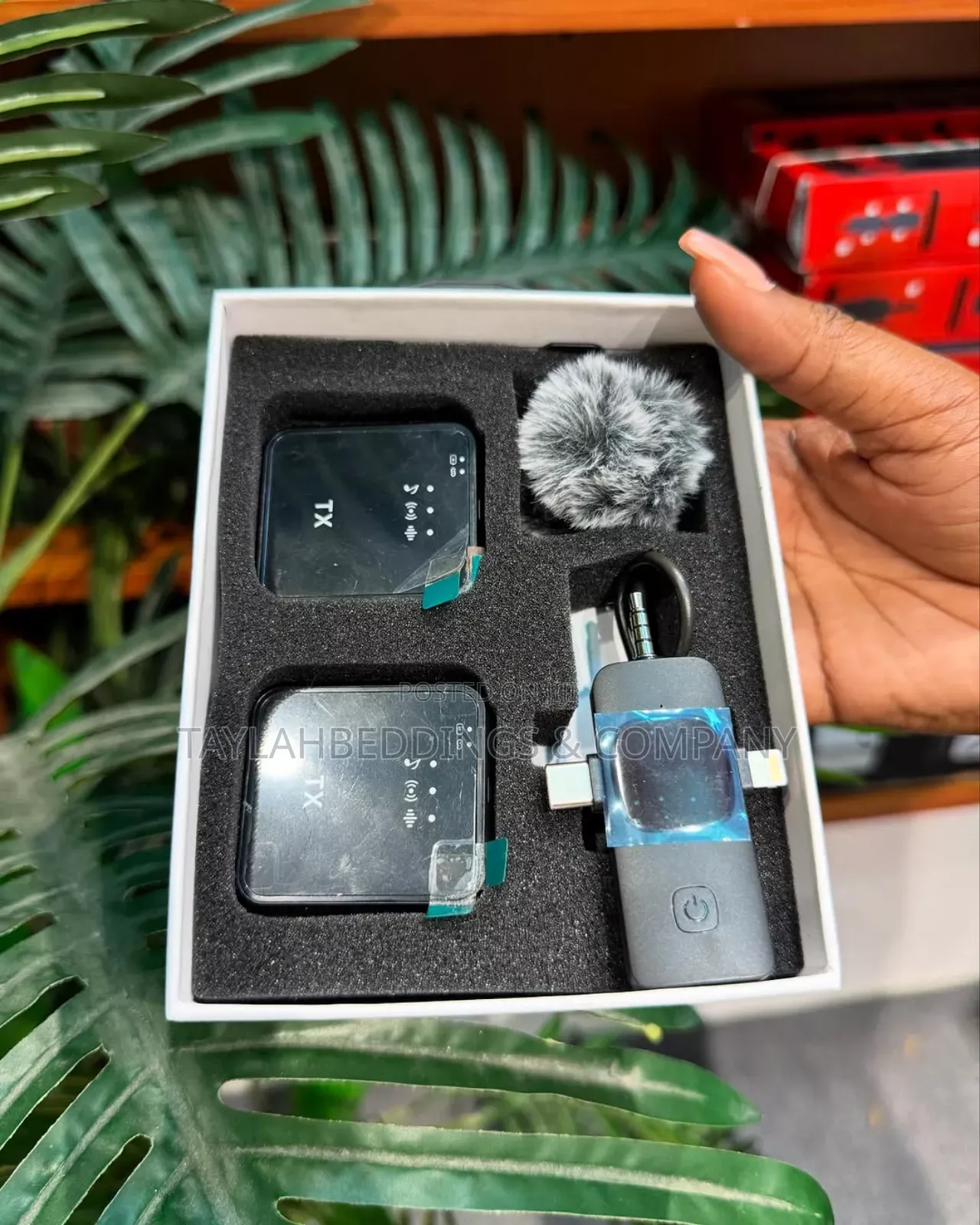 F15 3 in 1 Wireless Microphone, Noise Cancellation