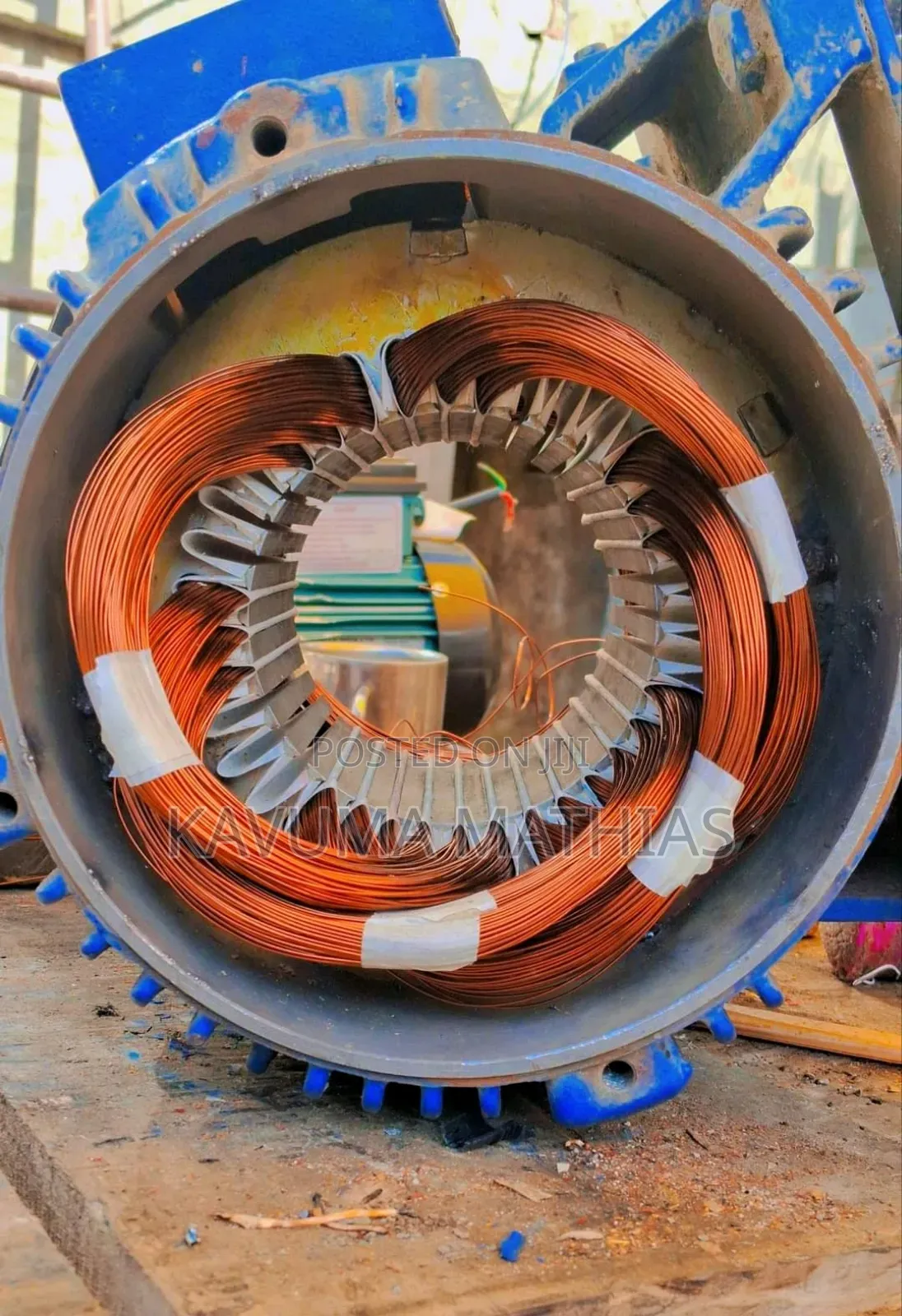 Motor, Generator and Rotor Rewinding