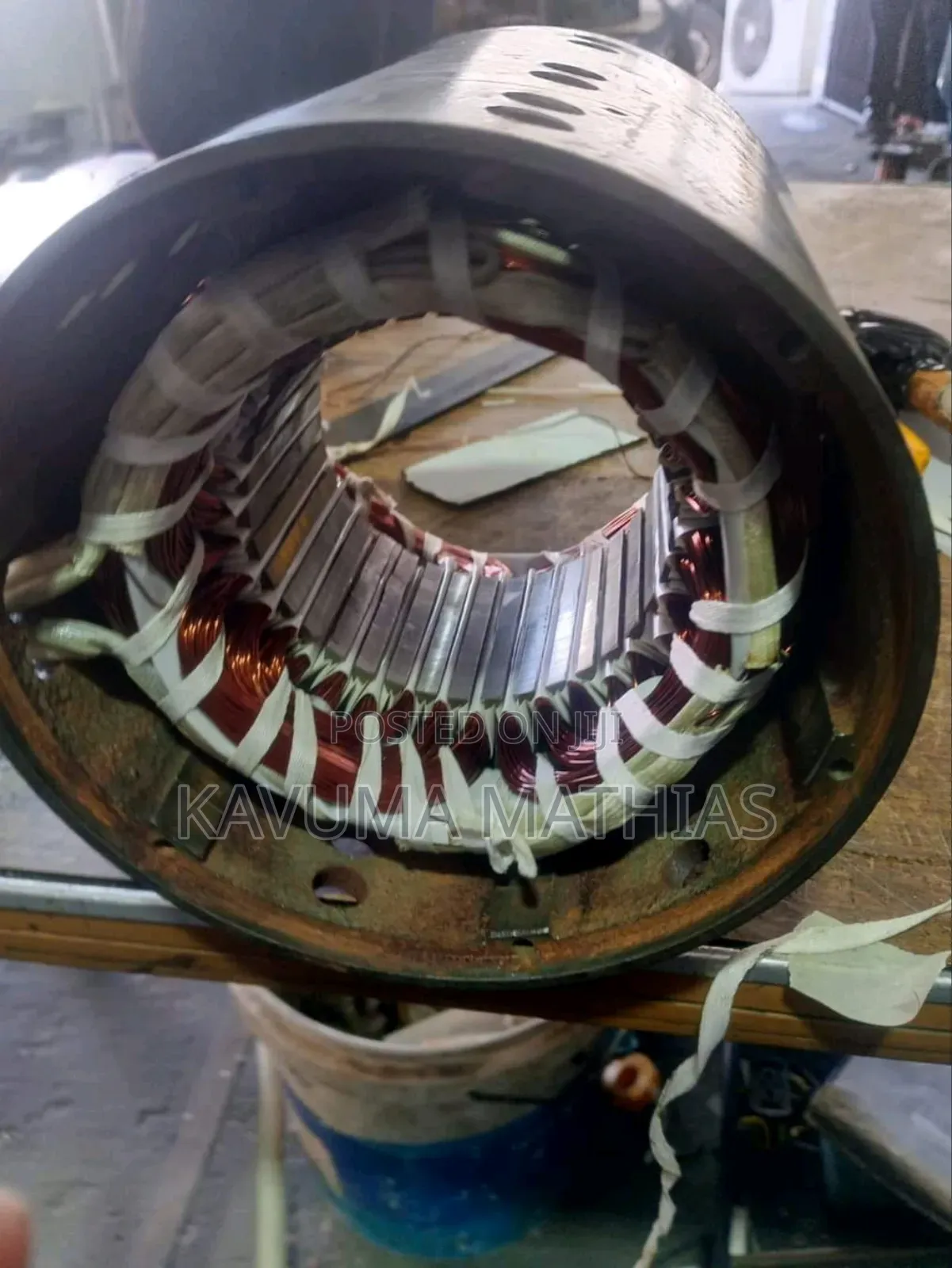 Motor, Generator and Rotor Rewinding