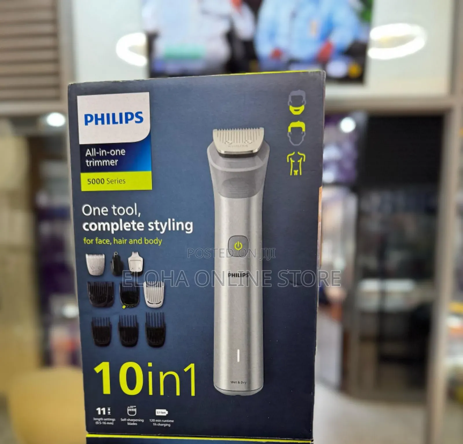 Philips All-in-One Series5000 10-in-1 Face,Hair, Bodytrimmer