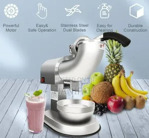 Photo - Double Blade Electric Ice Shaver Crusher Machine