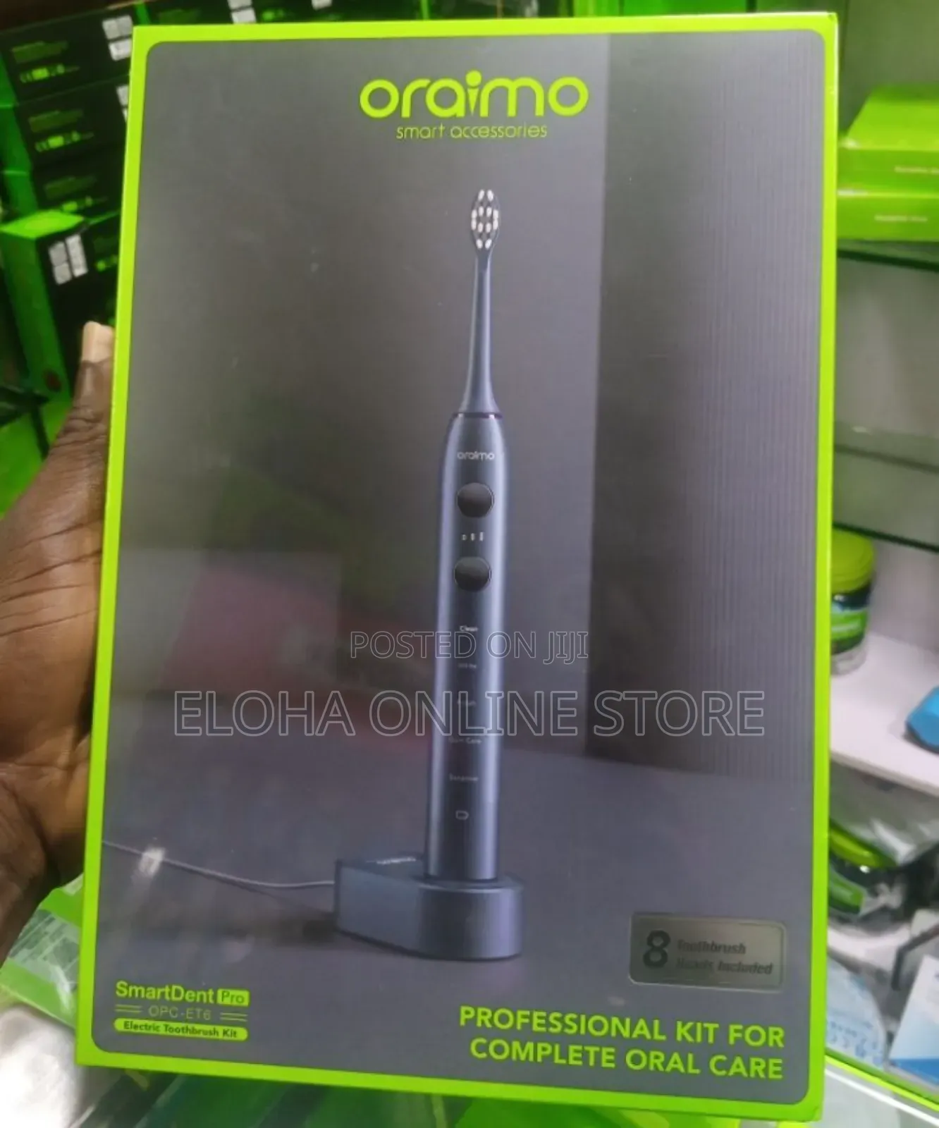 Oraimo Smartdent Pro Opc-Et6 Electric Toothbrush Kit,