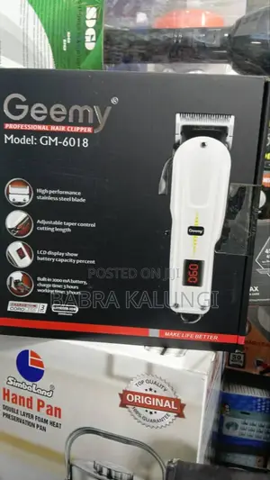 Geemy Rechargeable Hair Clipper