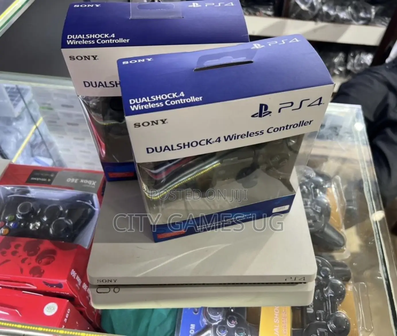 Playstation 4 Console- White in Color