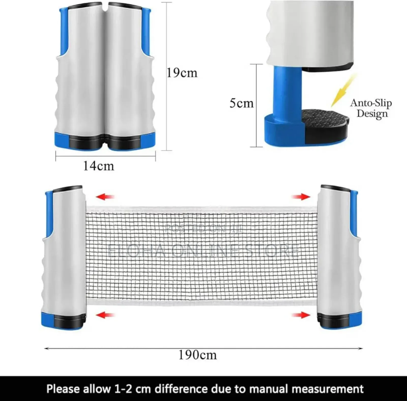 Retractable Table Tennis Net