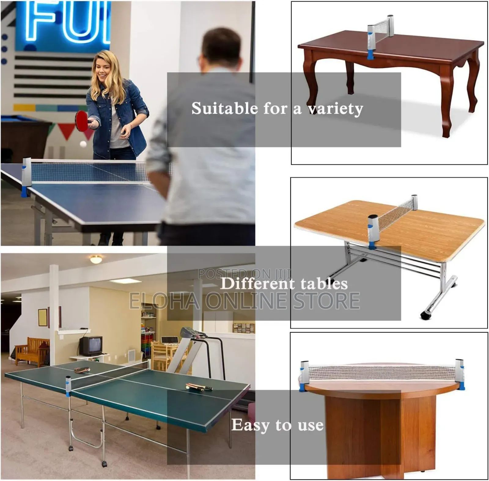 Retractable Table Tennis Net