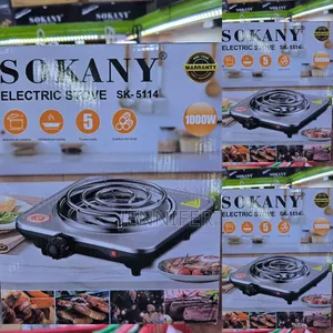 Original Sokany Sk 5114 Electric Coil Cooker