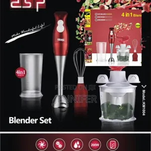 High-Speed 4in1 Hand Blender Set