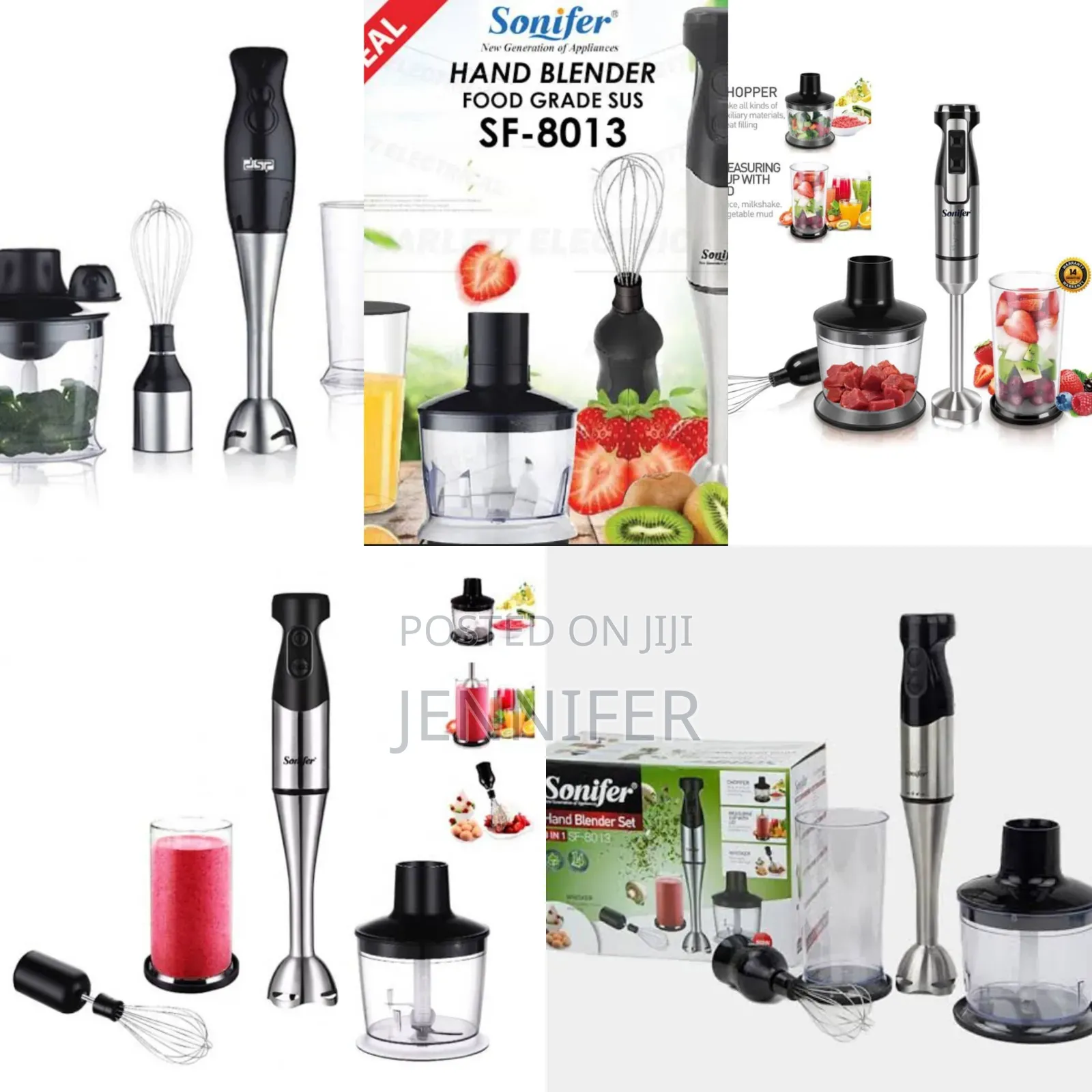 Hand Blender 3in1 Sonifer Sf-8013