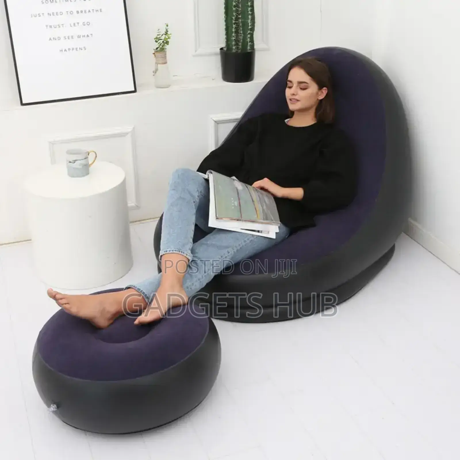 Air Sofa Foldable And
Portable With Reclining Seats