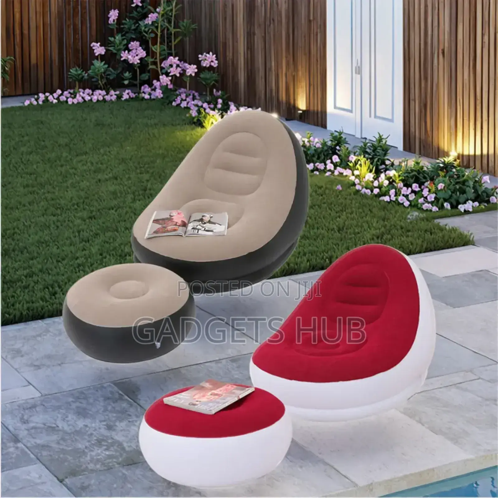 Air Sofa Foldable And
Portable With Reclining Seats