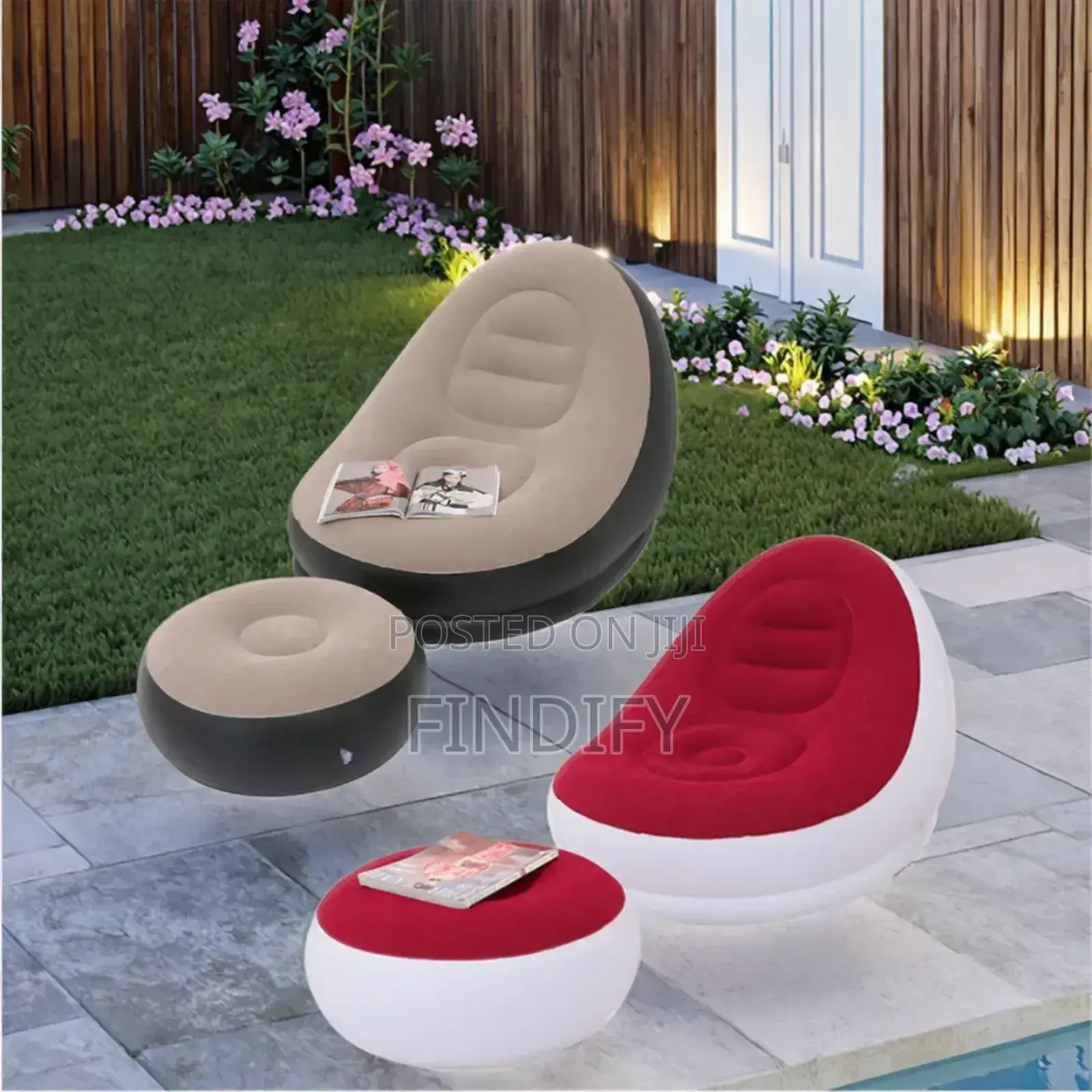 Air Sofa Foldable And
Portable With Reclining Seats