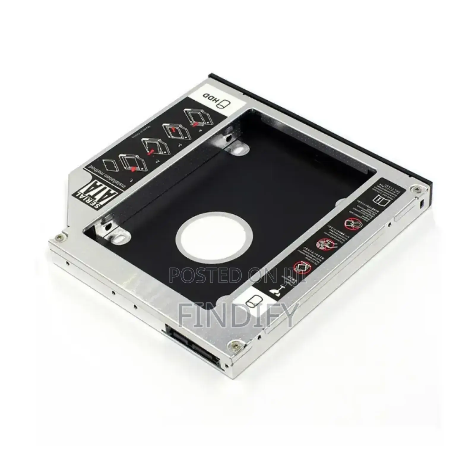 Compatible Aluminum Laptop Case
Optical Bay Second HDD