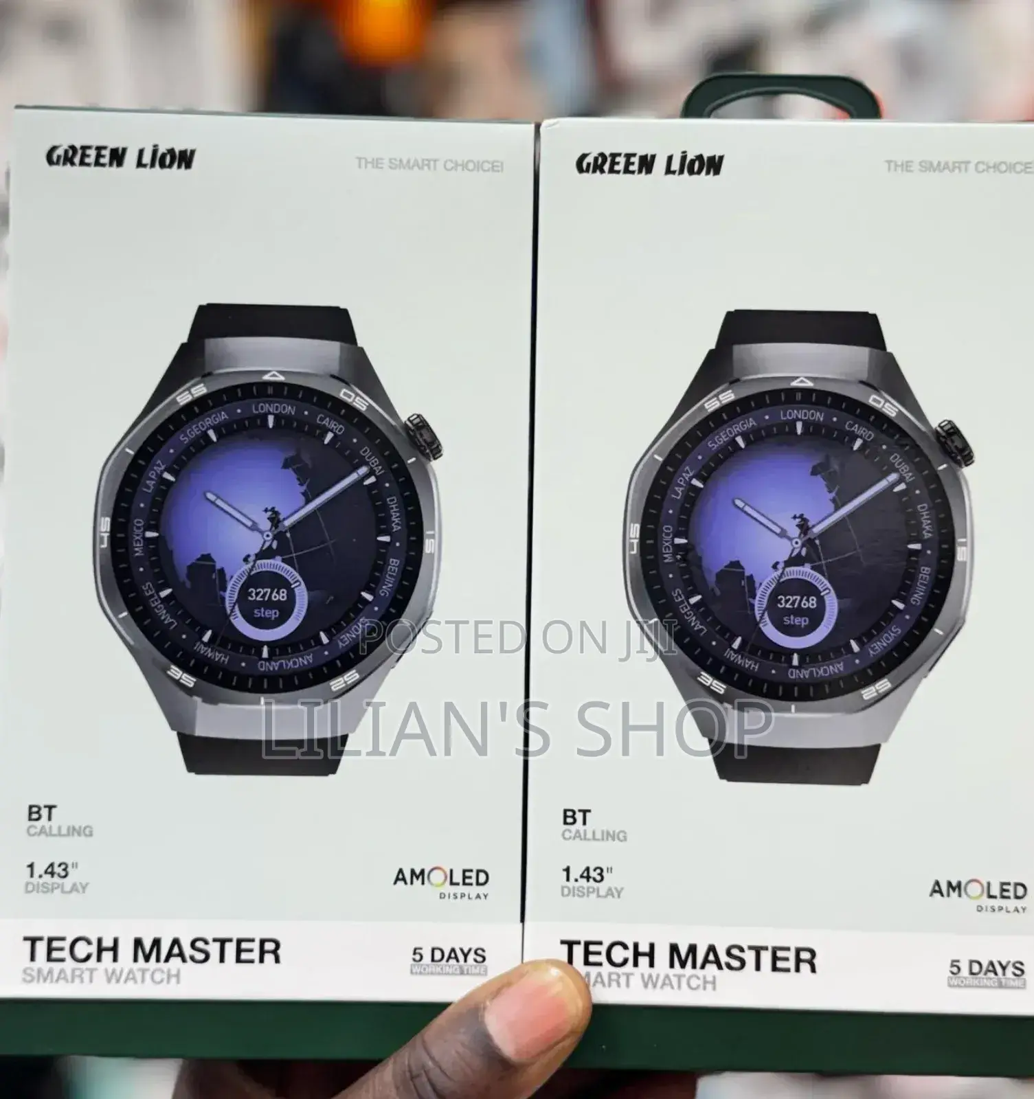 Green Lion Tech Master Smart Watch