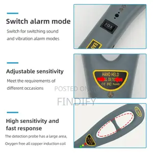 Hand Held Metal Detectors For Body Detection