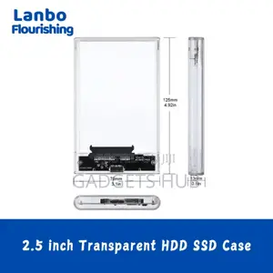 Transparent Case HDD SSD Sata Ili to Usb 3.0