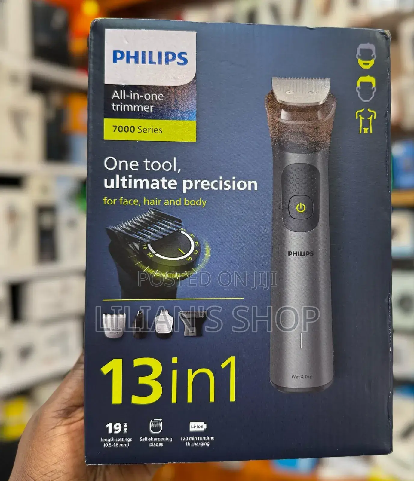 13-in-1 Multi Groom, Beard Trimmer and Hair Clipper