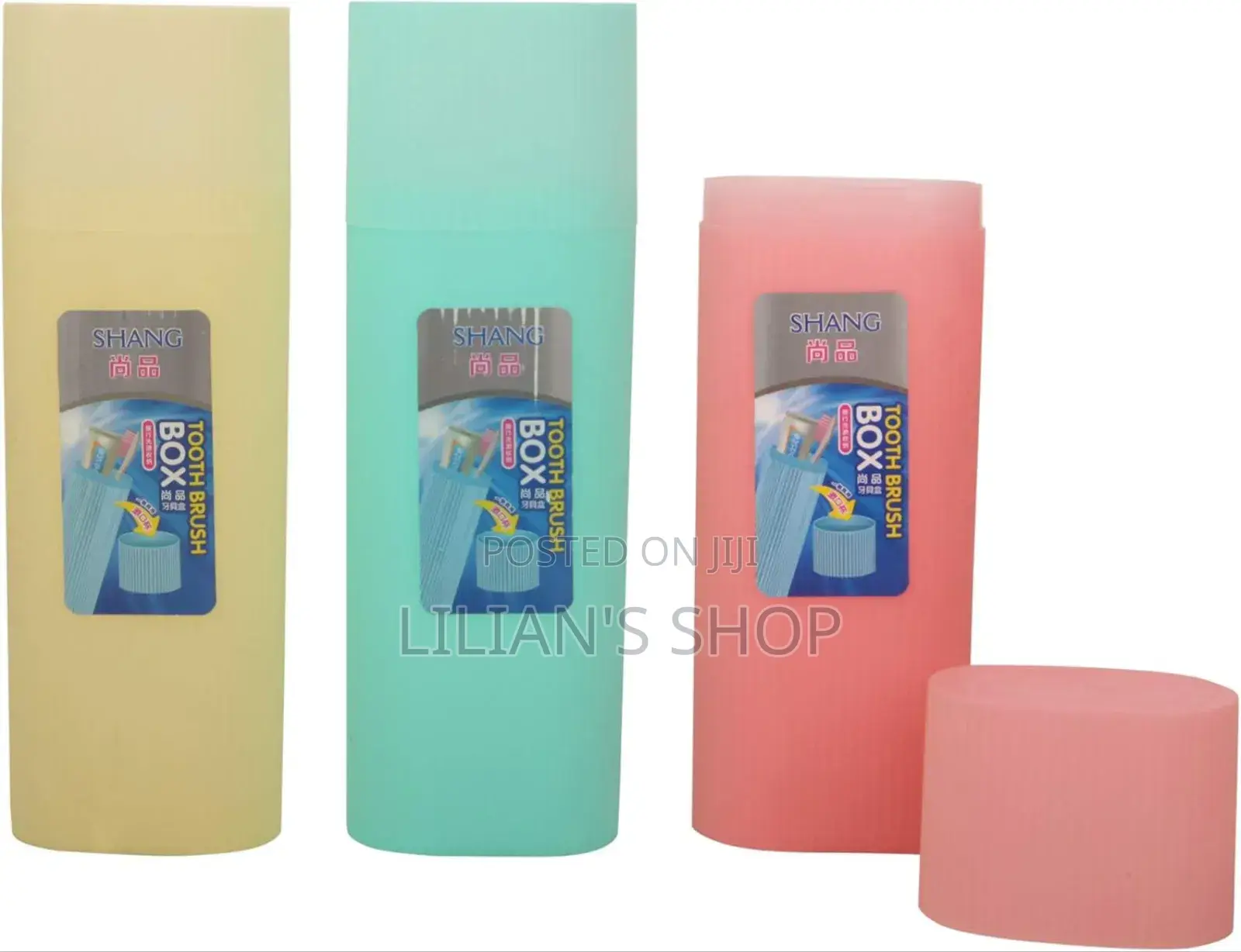 Portable Travel Toothbrush Storage Box Case