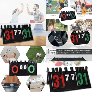 Foldable Portable Flip Scoreboard