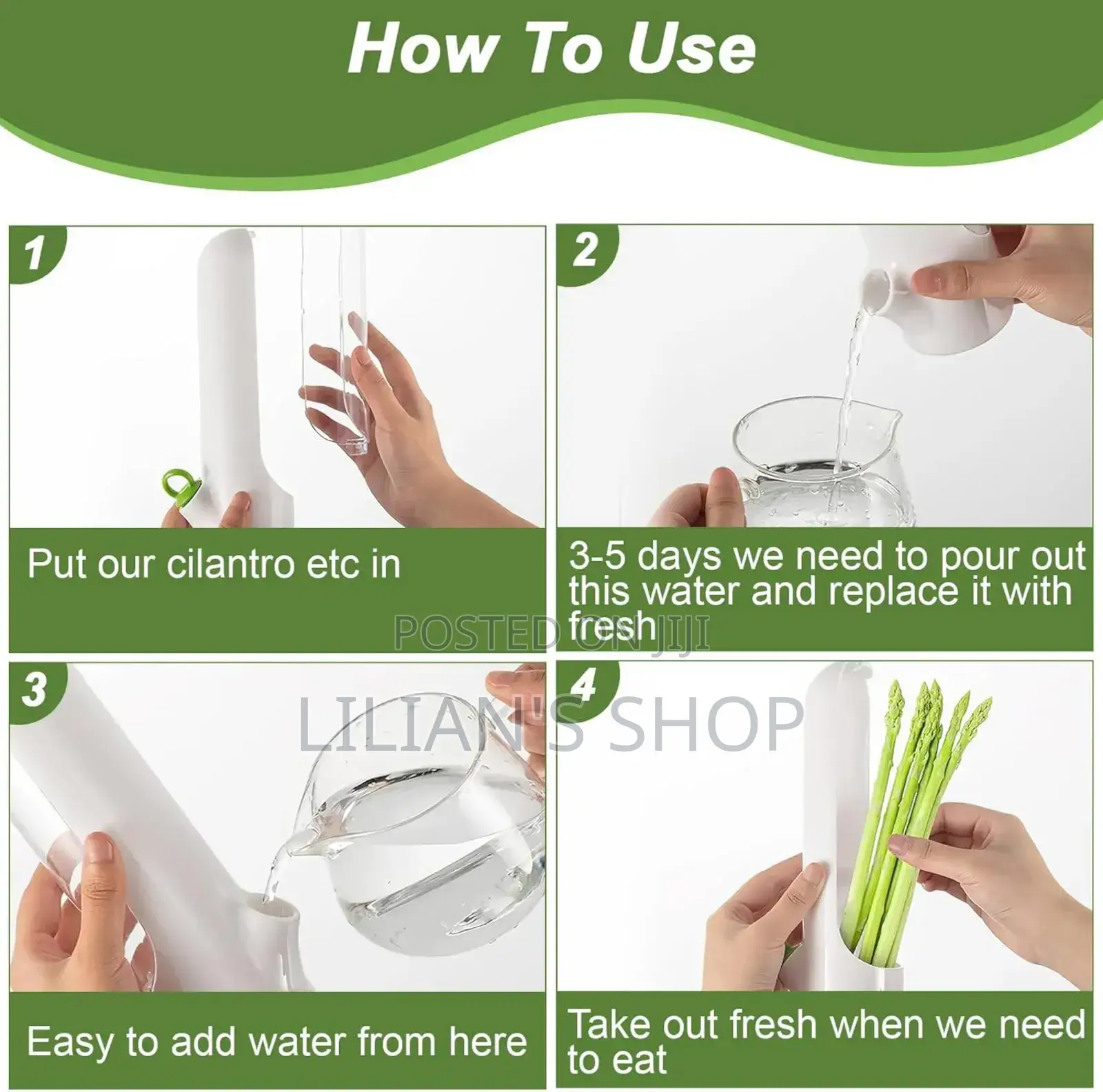 Refrigerator Herb Keeper