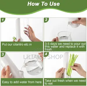 Refrigerator Herb Keeper