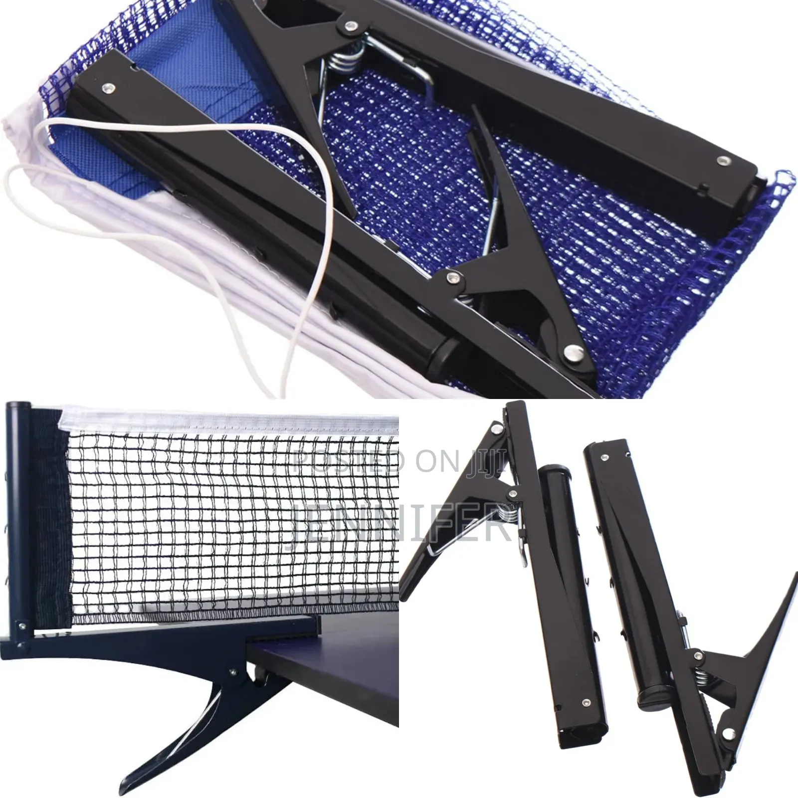 Postable Table Tennis Net and Post Set