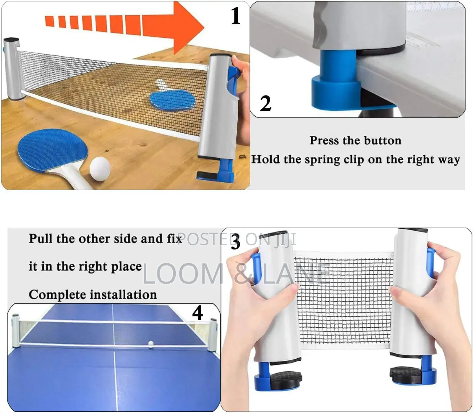 Retractable Table Tennis Net