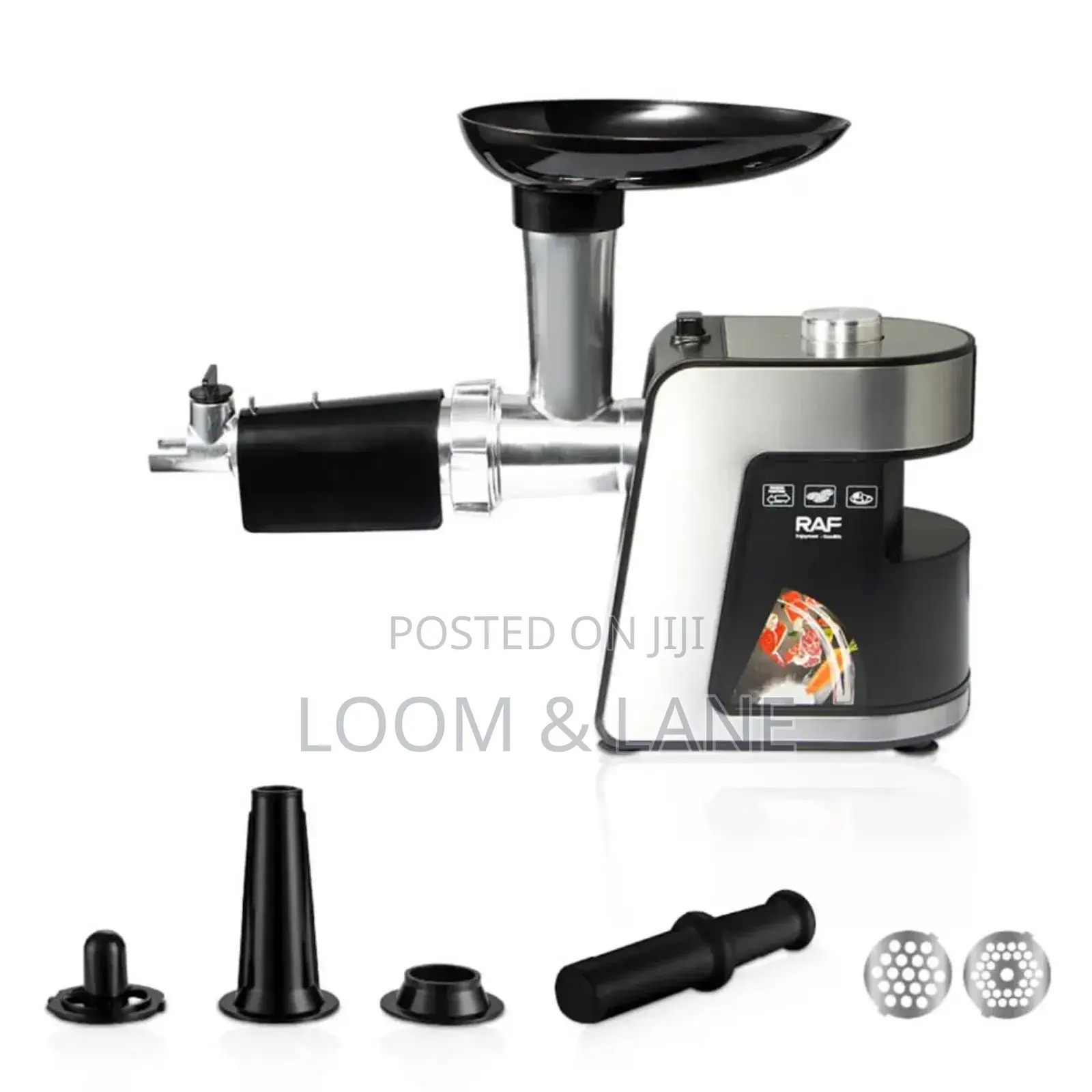 Raf 10 in 1 Multifunction Meat Grinder With Sausage Pipe