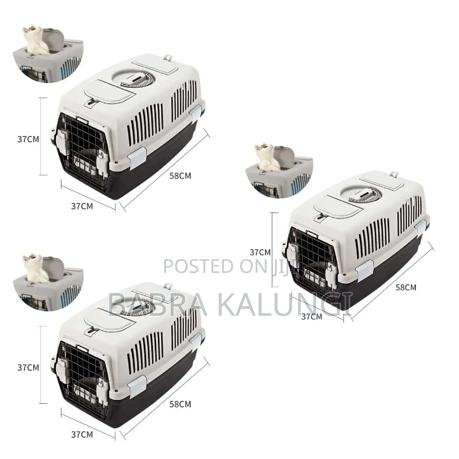 Portable Cat/ Dog Carrier Crate