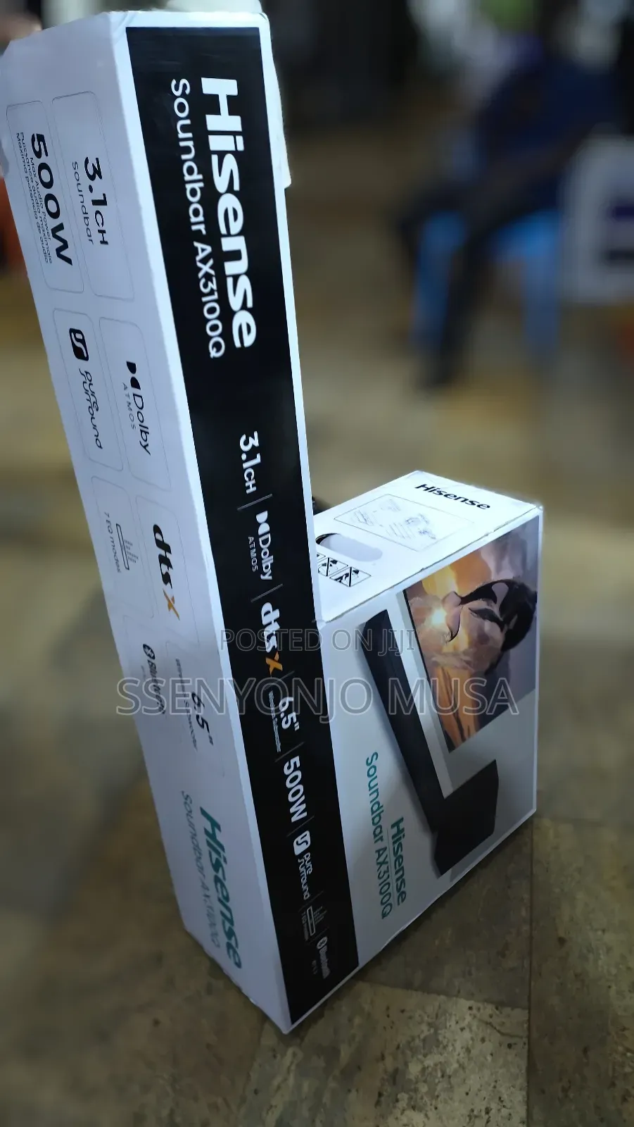 Hisense Ax3100q Soundbar - 3.1ch, Dolby, Dts:X, Wireless -