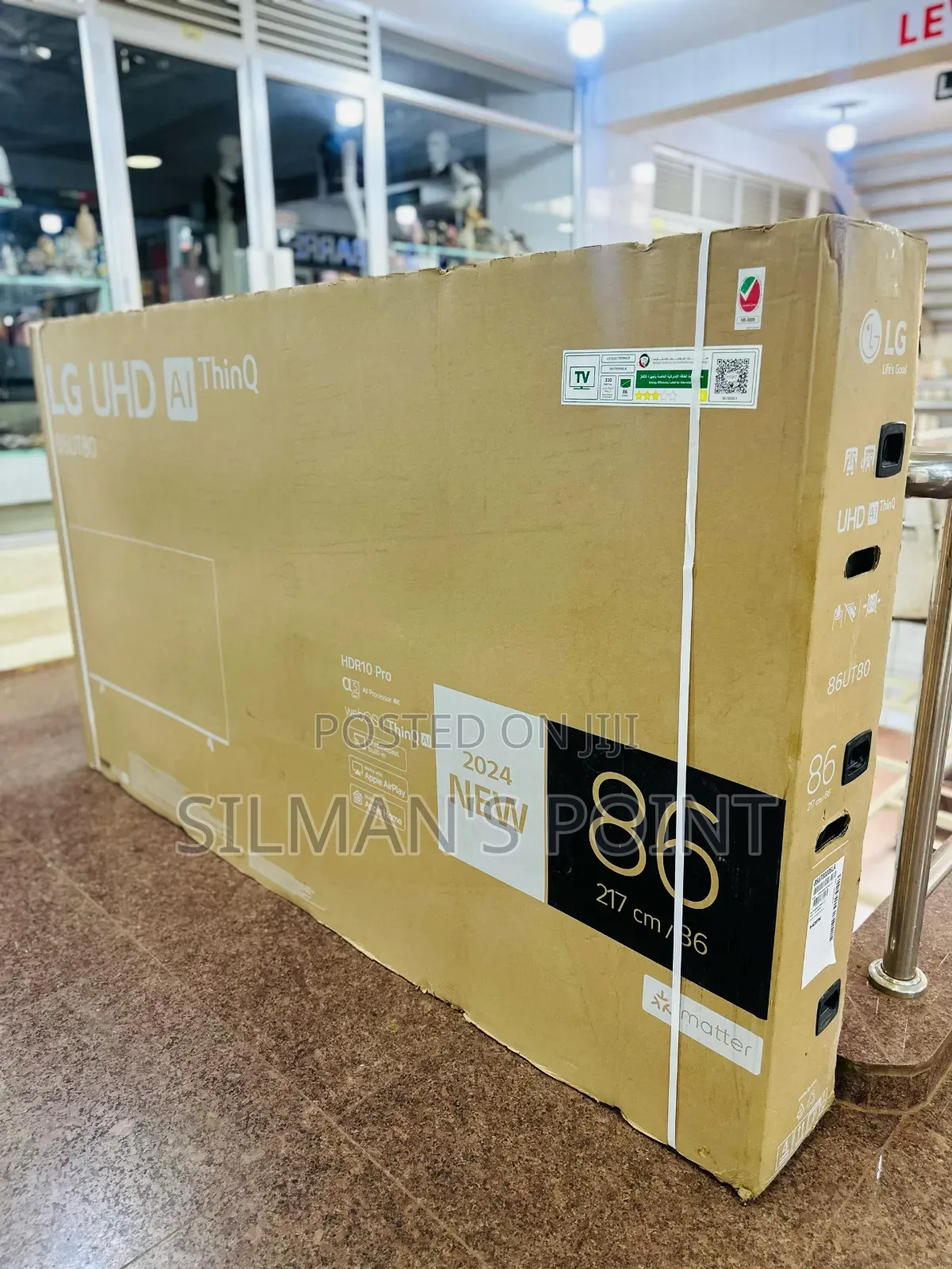 High End Lg 86" Ut80 Uhd Smart Tv 2024 Model