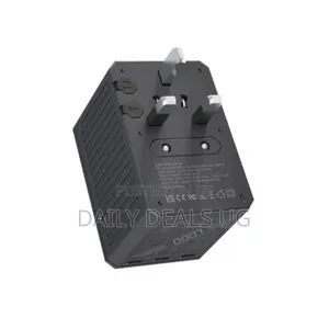 Porodo Gan 5-Port Travel Block Universal Charger