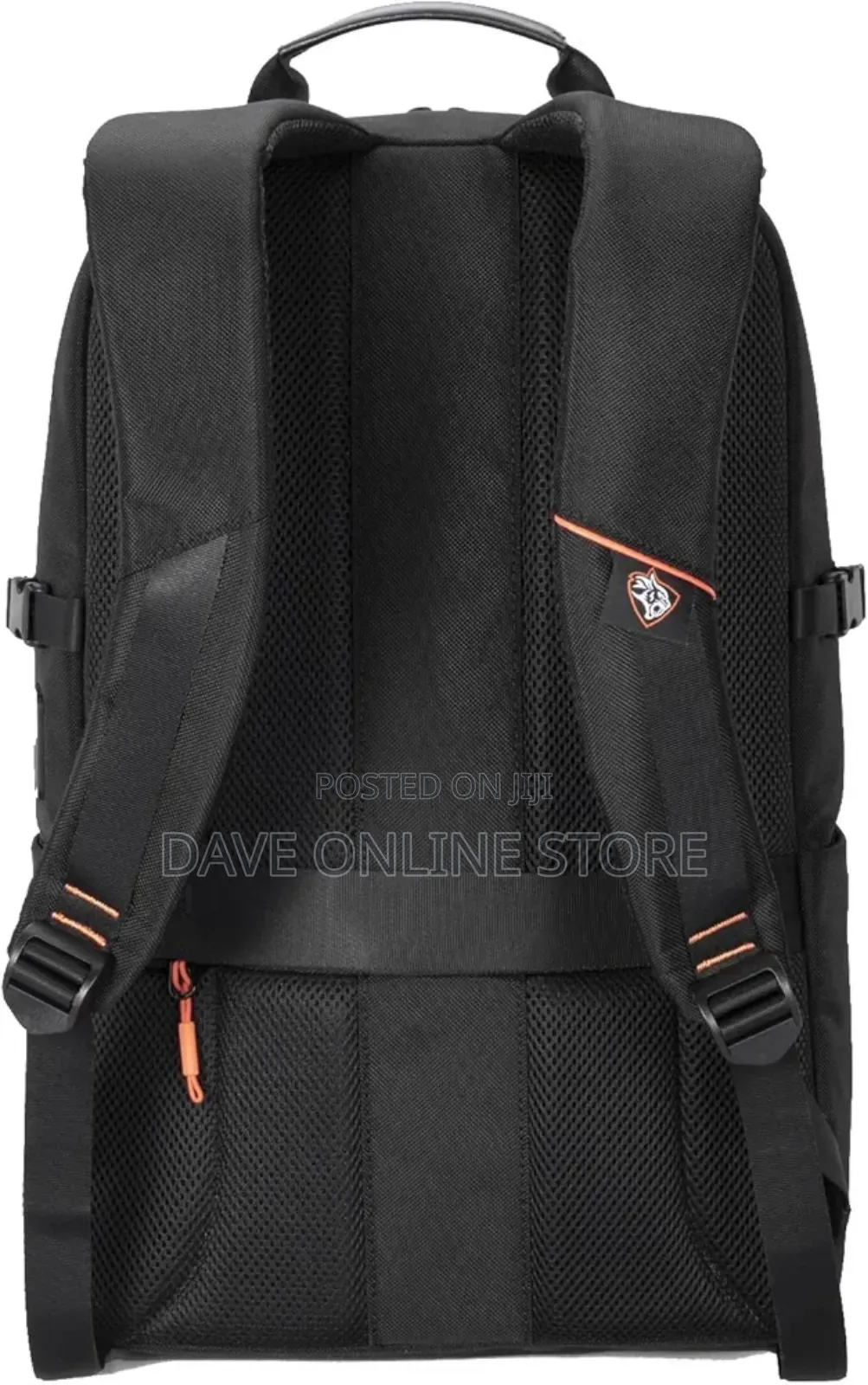 Porodo Gaming Pu Laptop Backpack With Usb-C Port - Black