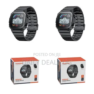 Porodo Nomad Smart Watch Black