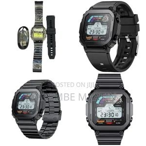 Porodo Nomad Smart Watch, 1.54"Black
