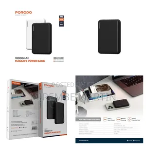 Porodo 10000mah , Magsafe Power Bank Model: Pd-Pbfch067-Bk