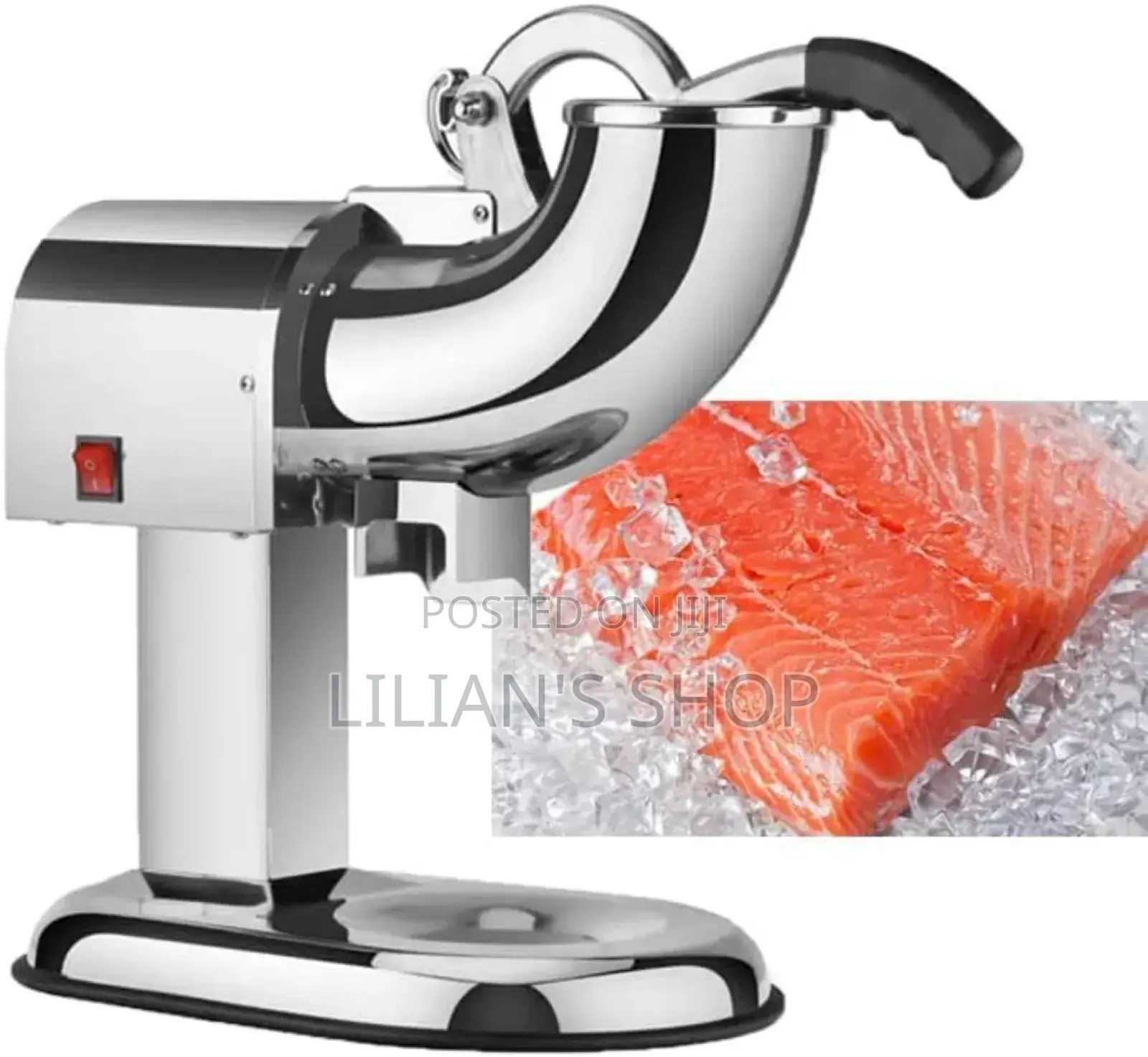 Double Blade Electric Ice Shaver Crusher Machine