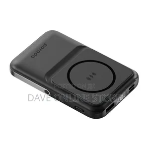 Porodo 10000mah Magsafe Power Bank Stand Attach - Black
