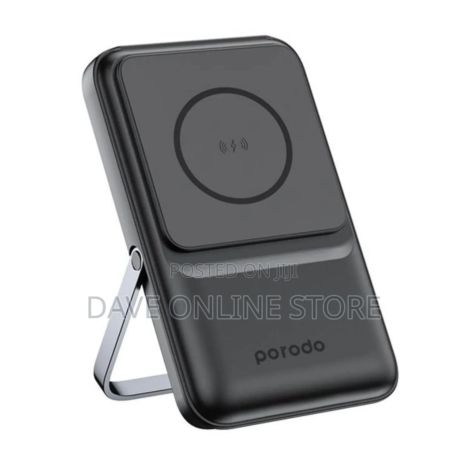Porodo 10000mah Magsafe Power Bank Stand Attach - Black
