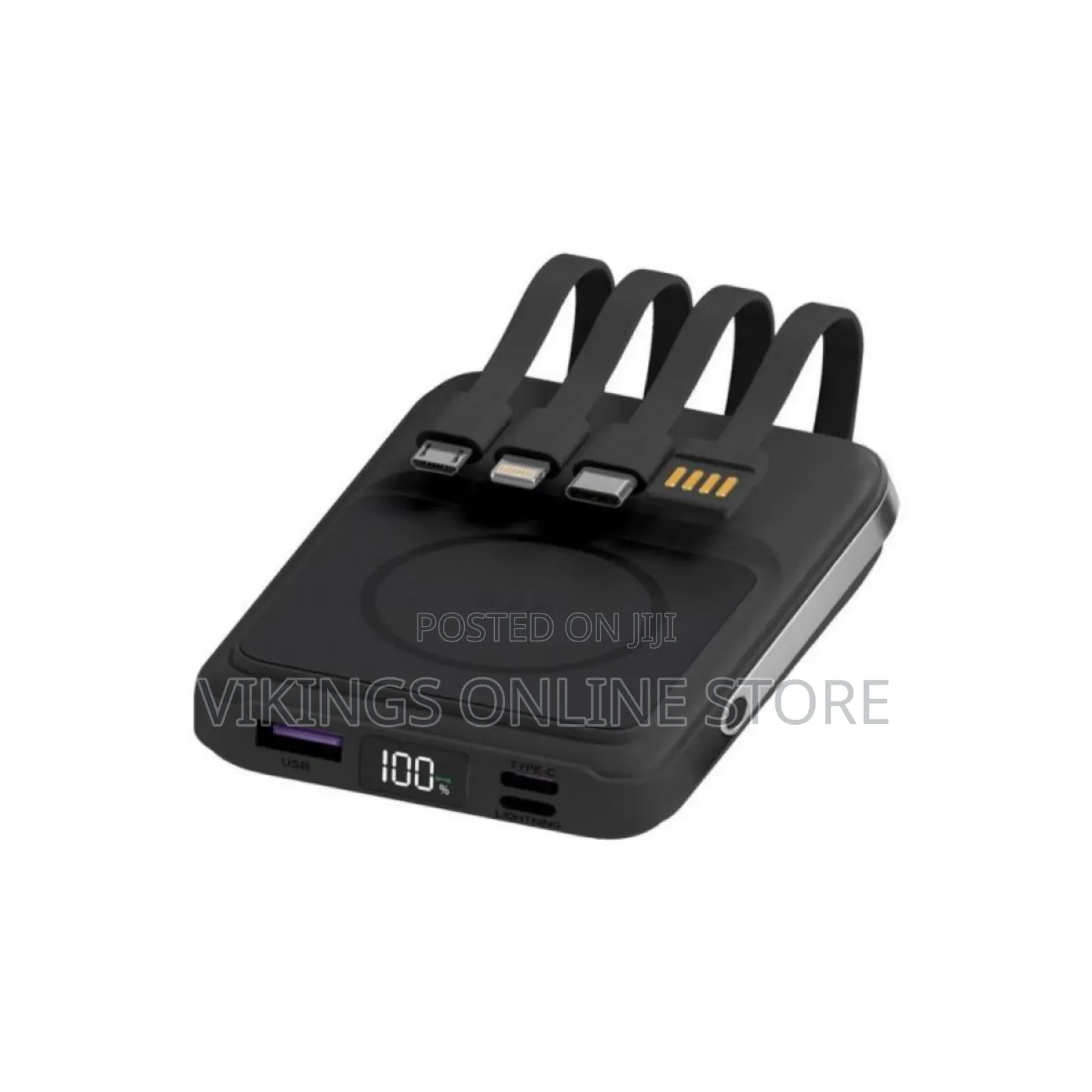 Porodo 10000mah Magsafe Integrated Cable Smart Folding Stand