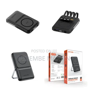Porodo 10000mah Magsafe Integrated Cables. 
Pd-Pbfch039-Bk