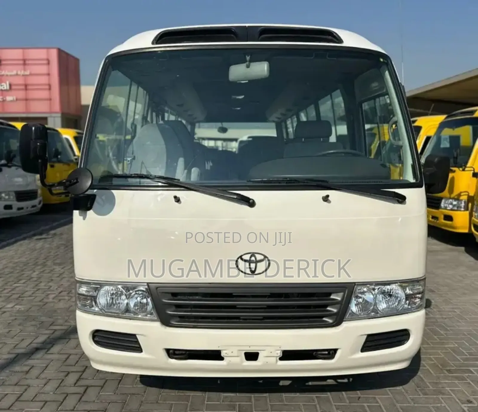 Toyota Coaster 2016 White